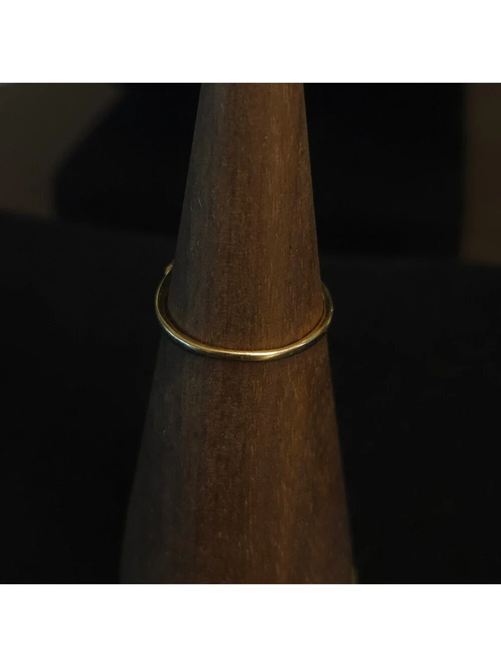 Vintage Size 7 10K Gold 6mm Pearl and CZ Ring